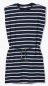 Mobile Preview: S.Oliver - Jerseykleid mit Bindegürtel dunkelblau/weiß